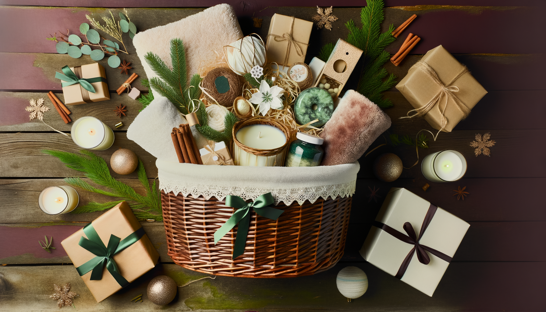 Luxurious & Relaxing Wellness Gift Baskets