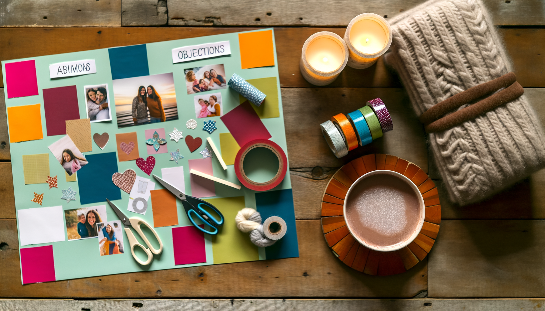 How to Make a Cute DIY Vision Board That Actually Works