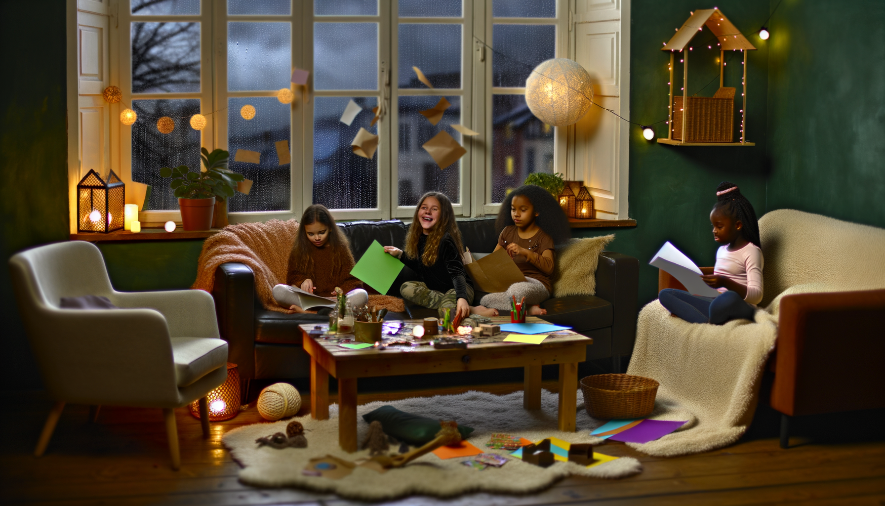 Rainy Day Activities for Kids That Are Cozy and Creative